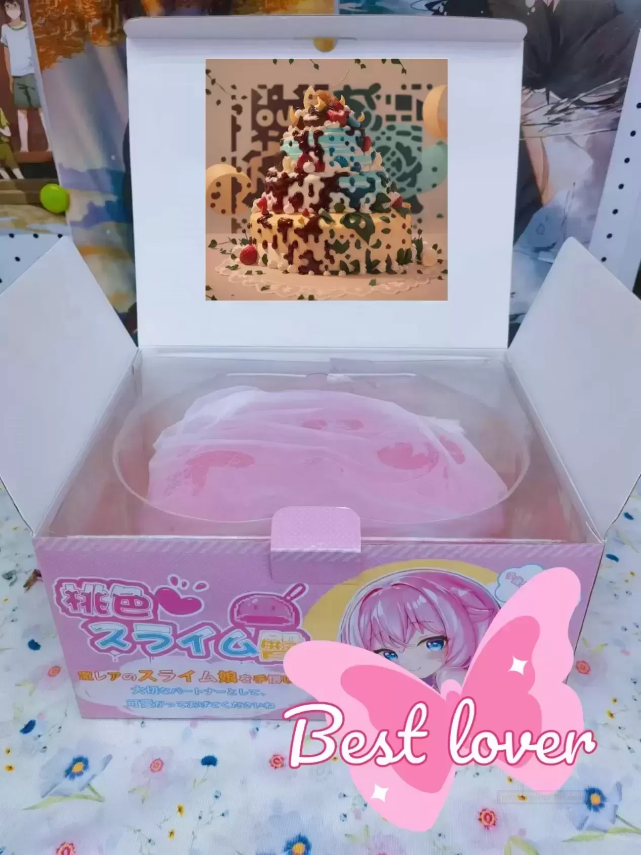 冰爽的夏日奇迹——桃色史莱姆娘