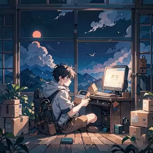 《午夜的奇幻漂流：吸吸酱二代的不眠之夜》