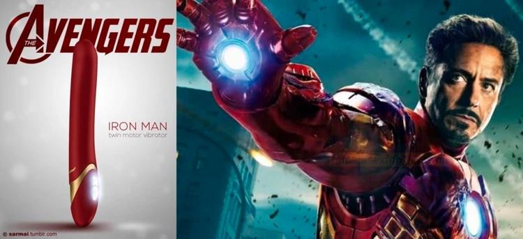 《复仇者联盟4》Iron Man按摩棒 《复仇者联盟4》推出情趣按摩棒?Marvel 迷最想要哪一款?