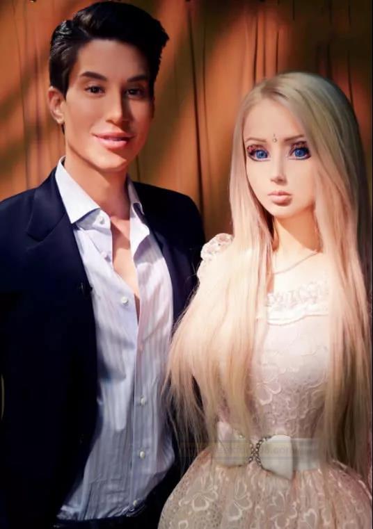 欧美男生整容上百次，一身硅胶肌肉太抢镜，像极芭比娃娃的男友 ...